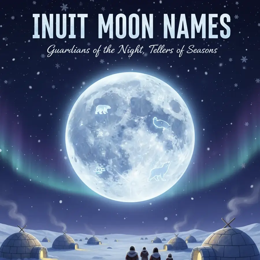 Inuit Moon Names - Moon Phase Today