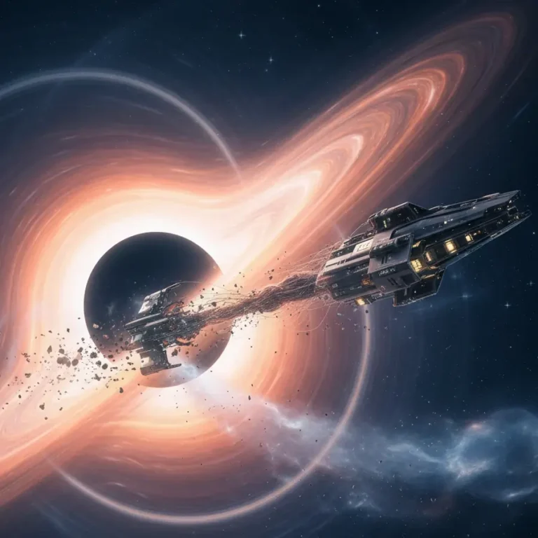 spaghettification