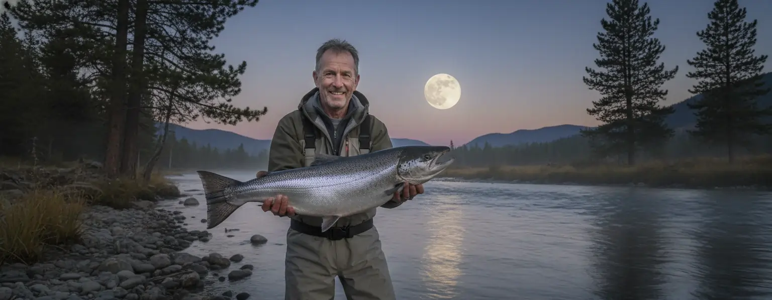 Best Moon Phase for Salmon Fishing