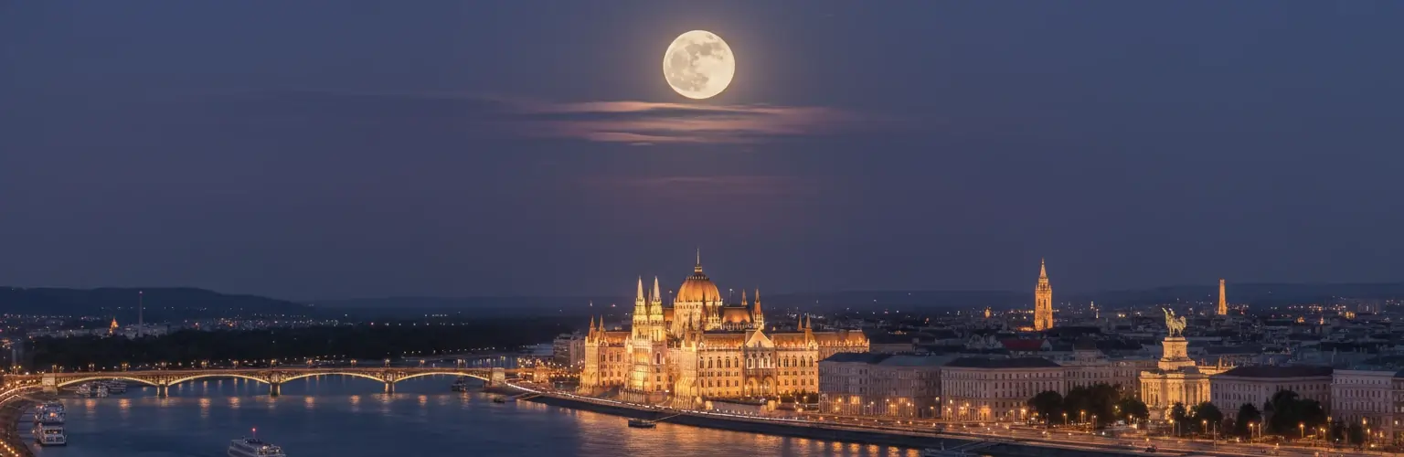 next-full-moonrise-budapest-hungary