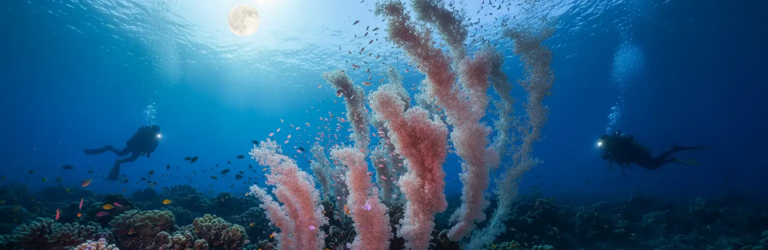 moon-affects-coral-spawning-cycles