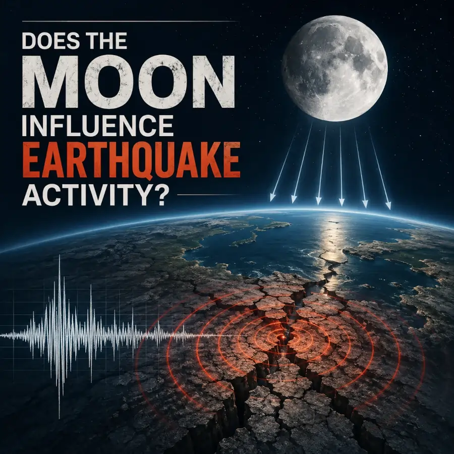 Does the Moon Influence Earthquake Activity - Moon Phase Today