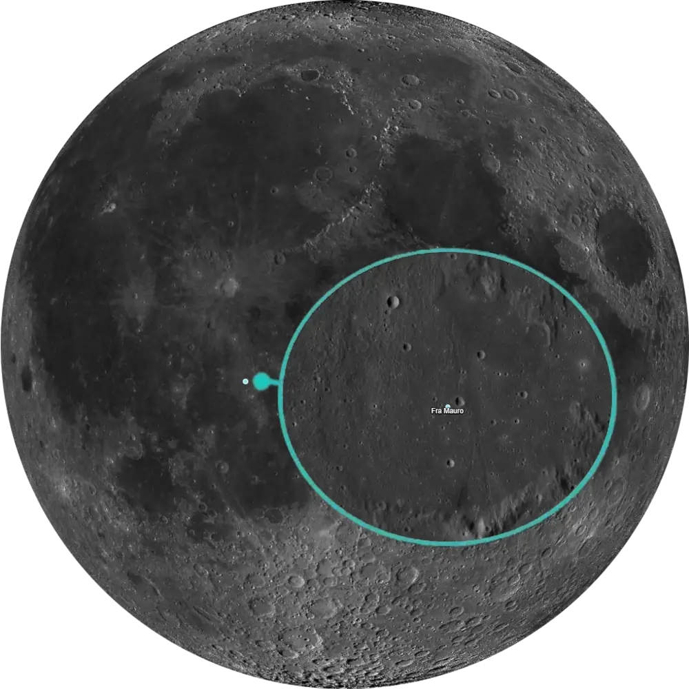 L67 Fra Mauro formation-lunar-100-map-coordinates