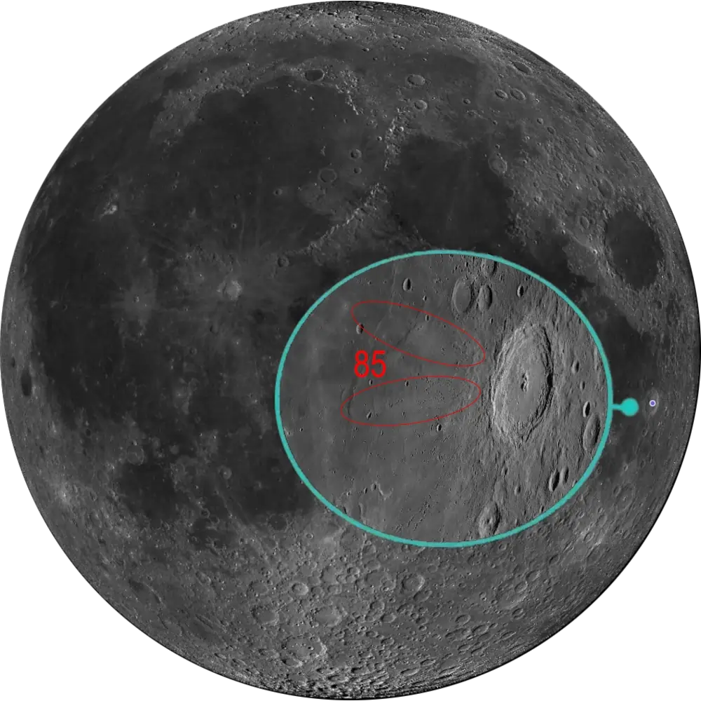 L85 Langrenus Rays-lunar-100-map-feature-coordinates