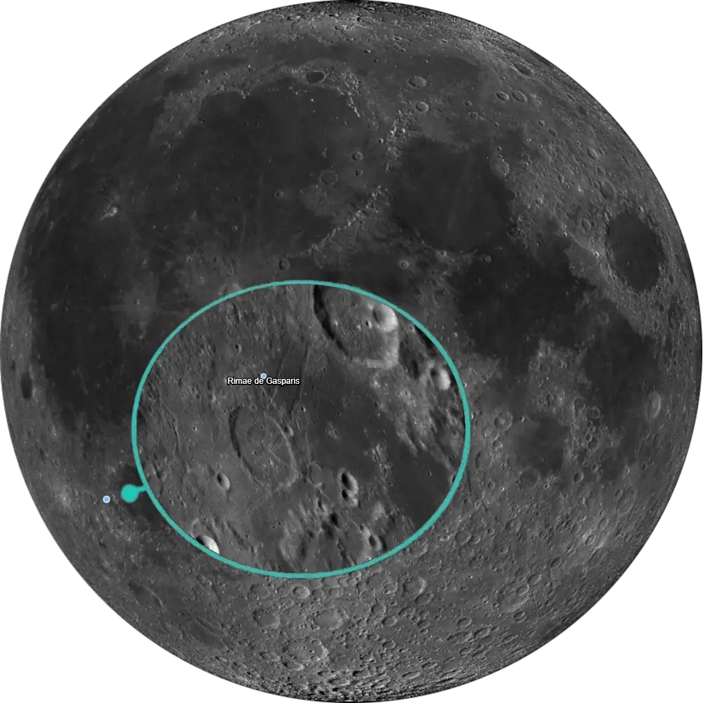 L91 De Gasparis Rilles-lunar-100-map-feature-coordinates
