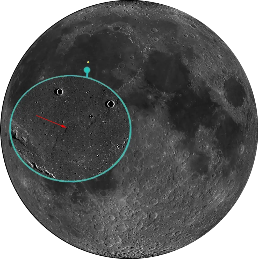 L98 Imbrium lava flows-lunar-100-map-coordinates