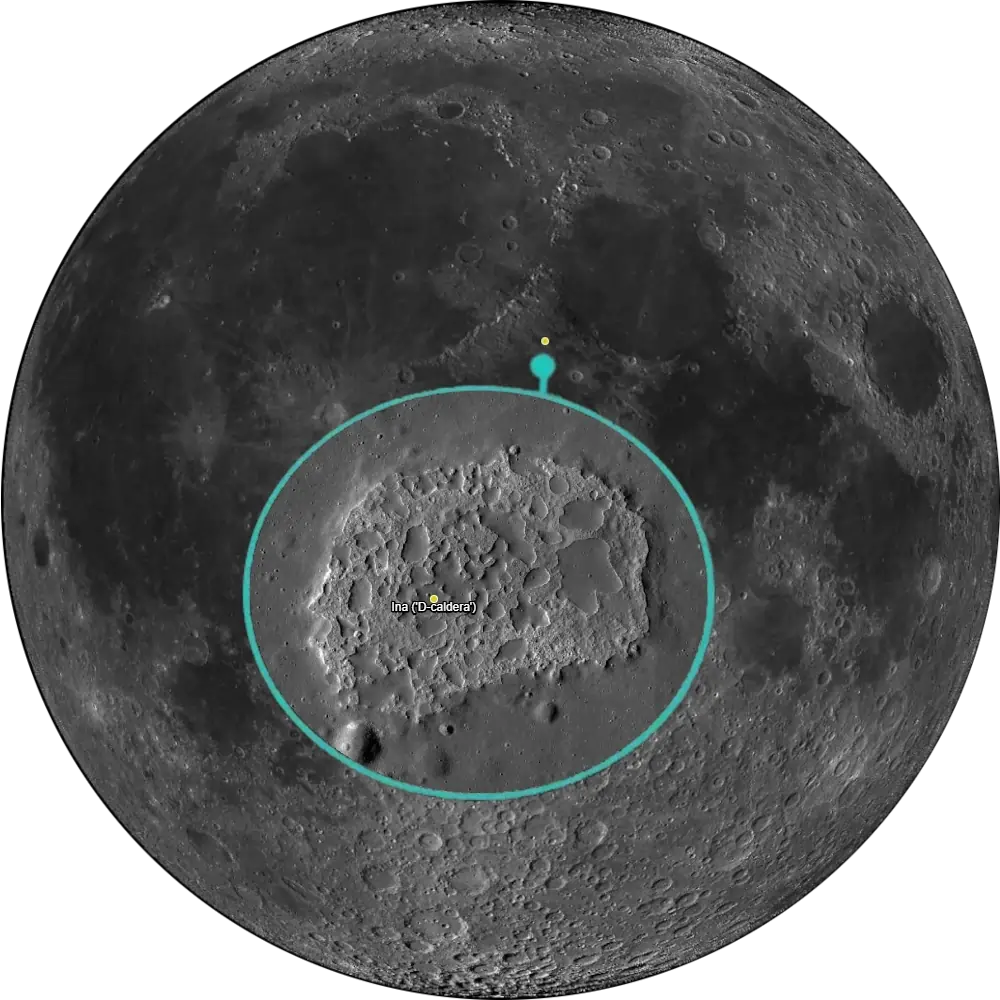 L99 Ina Volcanic Caldera-lunar-100-map-coordinates
