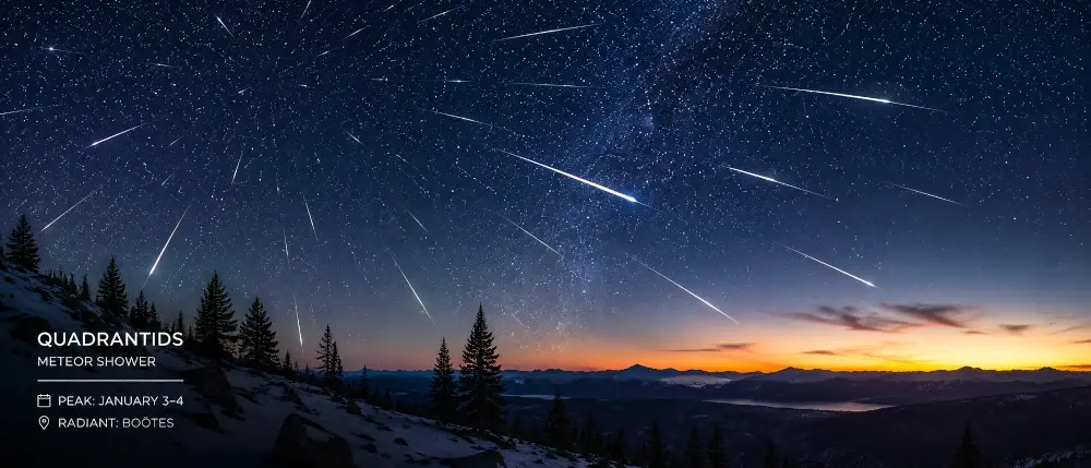 Quadrantid meteor shower