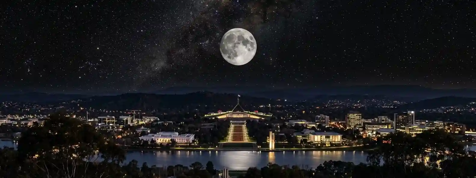 Canberra, Australia-current-moon-phase-today