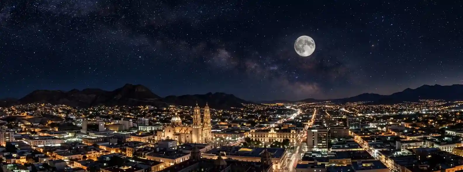 Chihuahua, Mexico-moon-phase-today-scenery