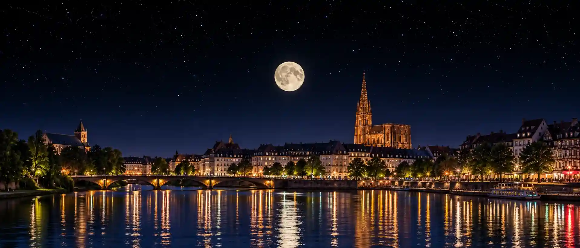 Strasbourg, France-current-moon-phase-today