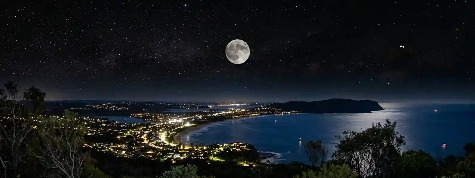 current-moon-phase-today-Central Coast, Australia