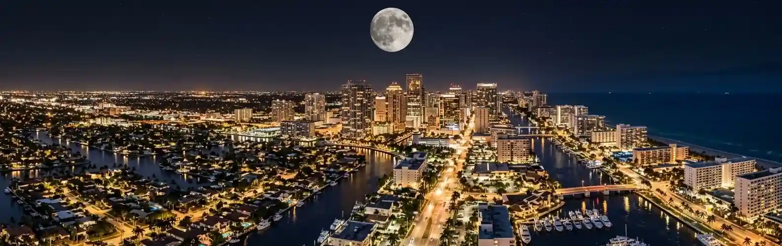 moon-over-fort-lauderdale-florida