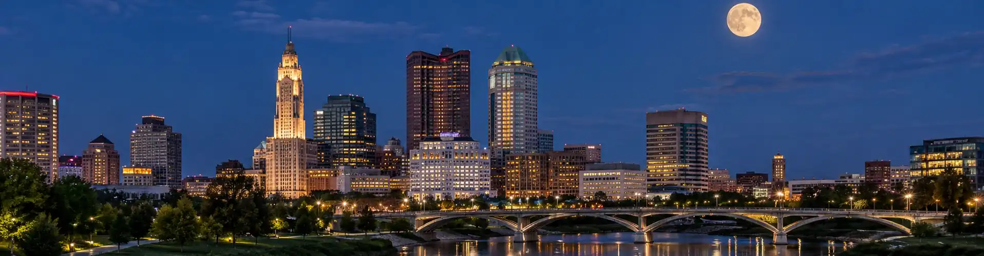 moon-phase-today-columbus-ohio-skyline